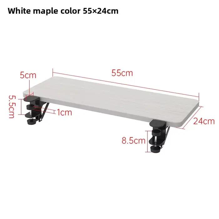 Panneau d'extension de bureau pliable et élargi, extenseur de Table pour ordinateur portable, Suppor