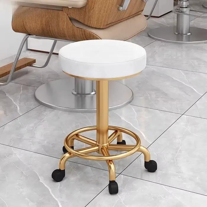 Tabouret de beauté moderne et Simple, pivotant professionnel, pour barbier, siège de Salon à hauteur