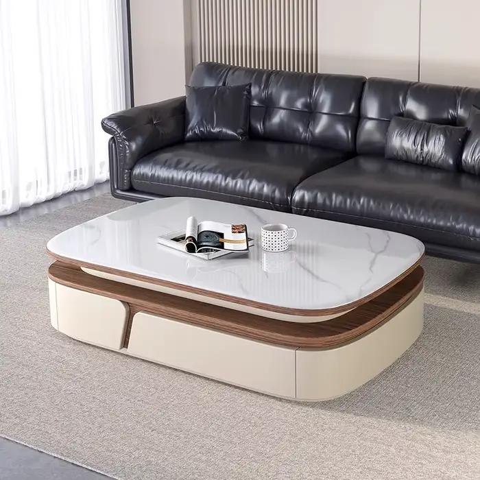 Table basse au Design Unique, esthétique créative, tendance, luxe, Glamour exquis, meubles De salon