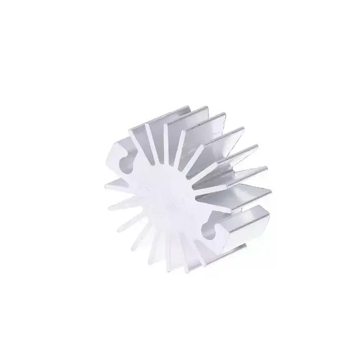 Radiateur en aluminium pour LED 23mm x 10mm ou dissipateur thermique à puce unique, 1W, pour lampe d