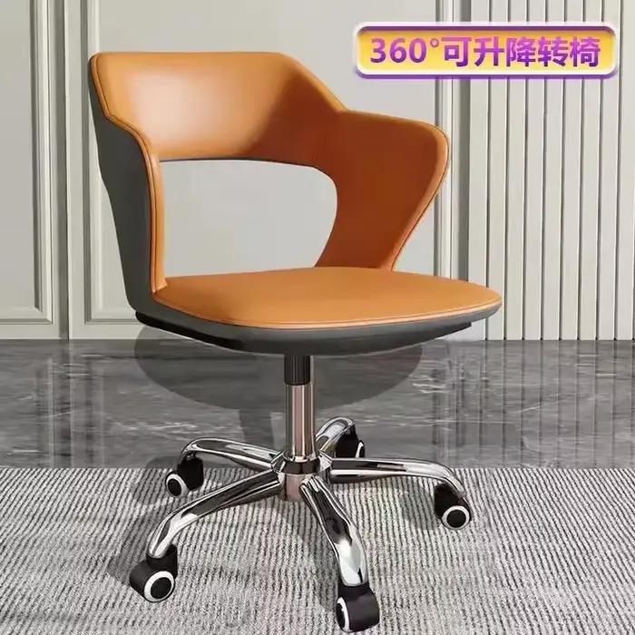 Roues accoudoirs chaise De bureau jeu ergonomique Mobile vanité chaise De bureau salon confortable S