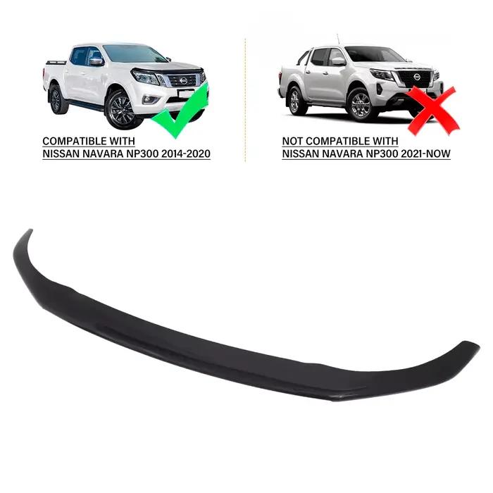 Protection de capot pour Nissan Navara NP300 Frontier 2014 – 2020, bouclier anti-insectes avant en a
