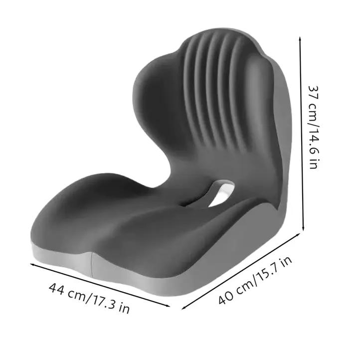 Coussin de siège ergonomique en mousse à mémoire de forme haute densité pour soulager les douleurs d