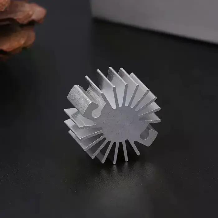 Radiateur en aluminium pour LED 23mm x 10mm ou dissipateur thermique à puce unique, 1W, pour lampe d