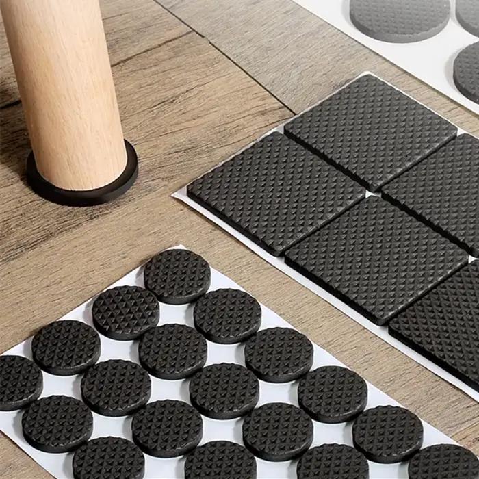 Protège-pieds antidérapants pour meubles, tapis anti-rayures pour sol, couvre-pieds de Table, chaise
