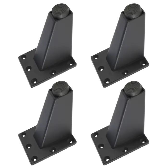 Pieds de Meuble Réglables en Métal Antidérapants, Canapé-Lit, Table, Meuble TV, Support Optique en A