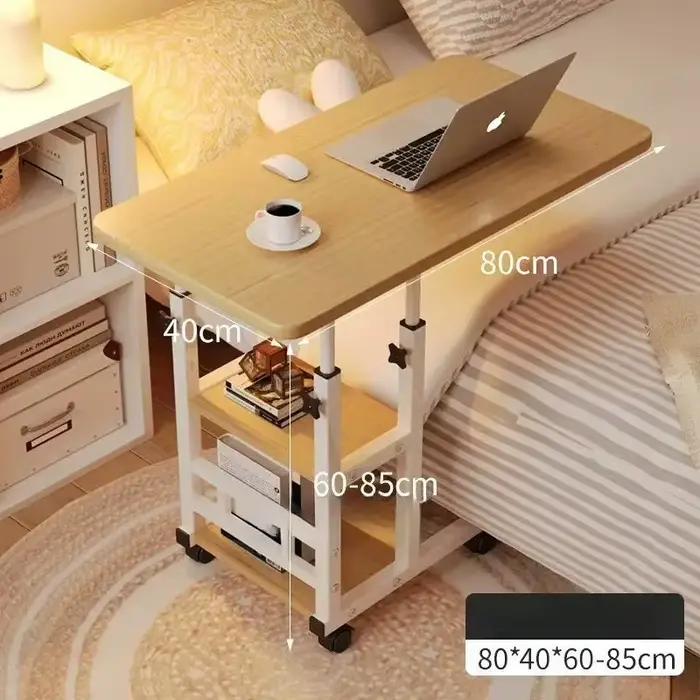 Bureau domestique à roue rotative, table de chevet, support de bureau debout réglable, support pour 