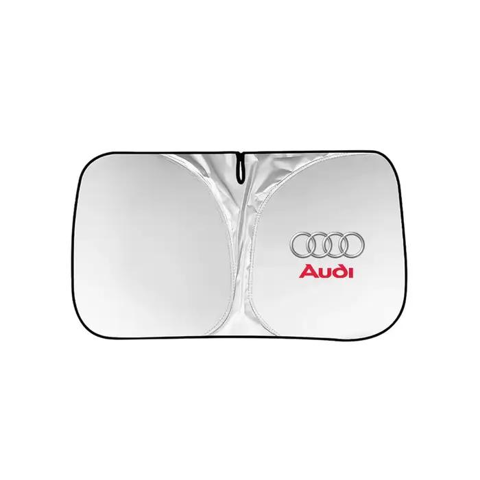 Pare-soleil pour pare-brise avec logo de voiture AUDI Sline TT RS S A3 A4 A5 A6 S3 S4 S5 S6 Q3 Quatt