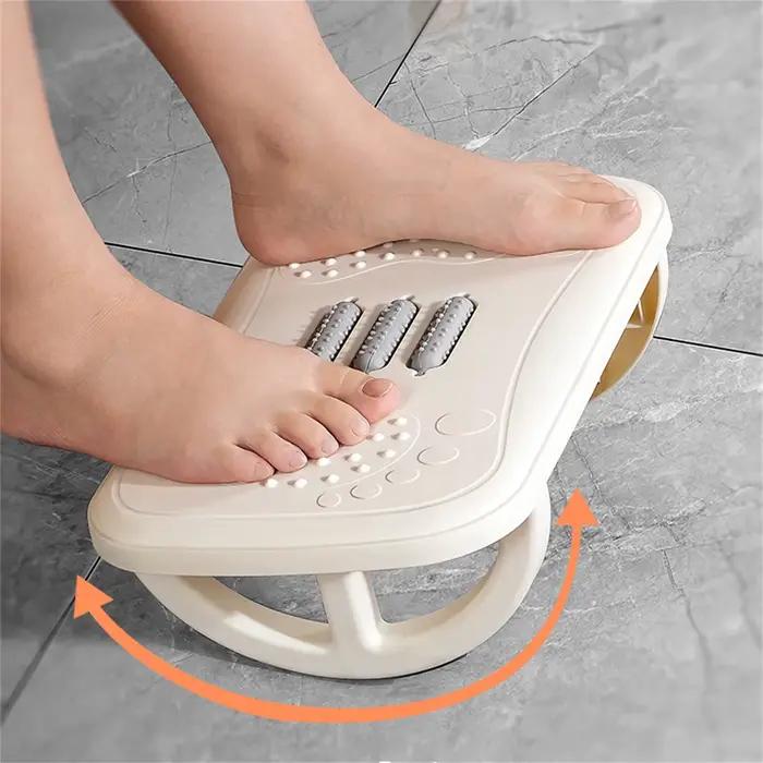 Repose-pieds portable sous le bureau, tabouret ergonomique avec rouleaux de Massage, repose-pieds po
