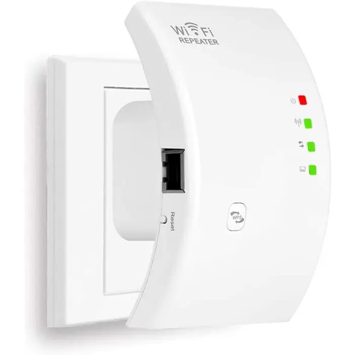 Répéteur WiFi 2,4 GHz 300 Mbps, point d'accès sans fil 802.11 B/g/n, amplificateur de signal portabl