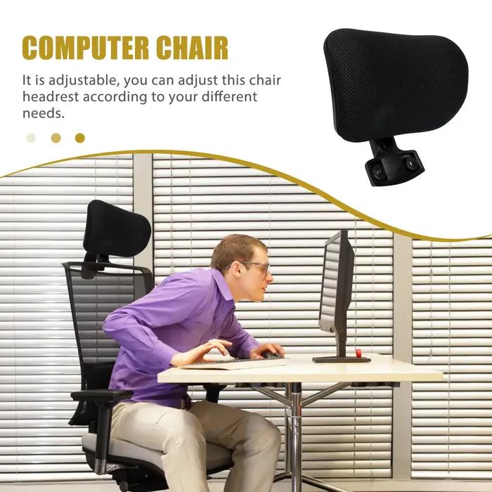 Appui-tête ergonomique réglable pour chaise de bureau, chaise d'ordinateur confortable, oreiller de 