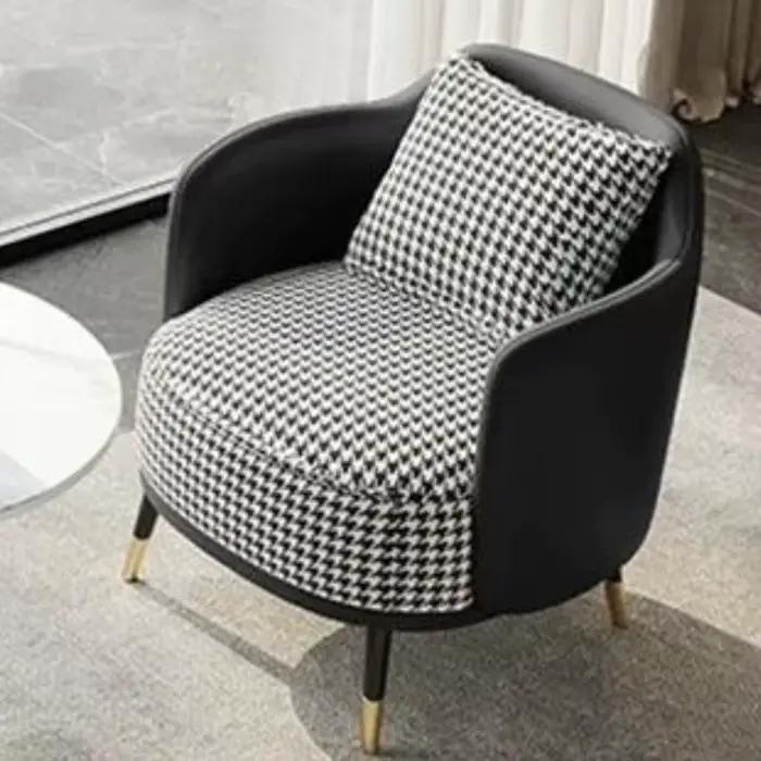 Chaise de Style nordique réception noir chambre artiste chaise de bureau appartement unique Muebles 