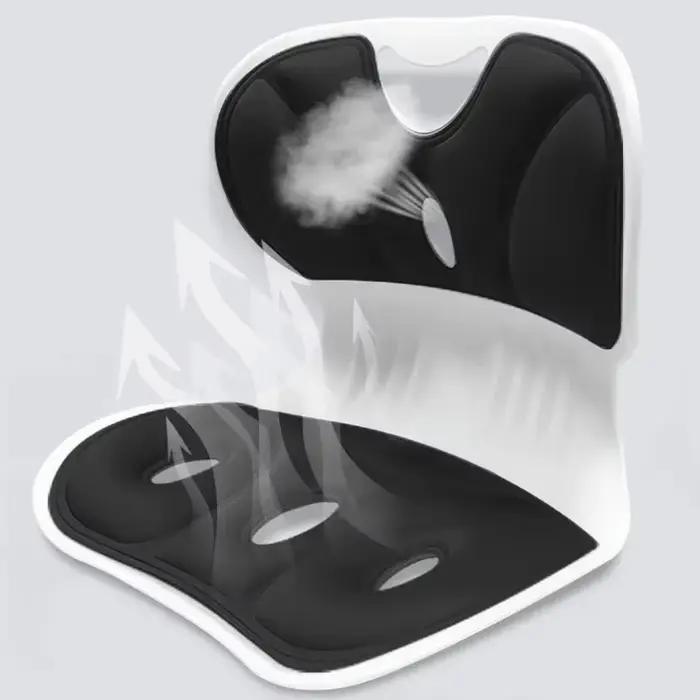 Coussin de soutien lombaire pour siège de bureau, Correction de la Posture, mousse à mémoire de form