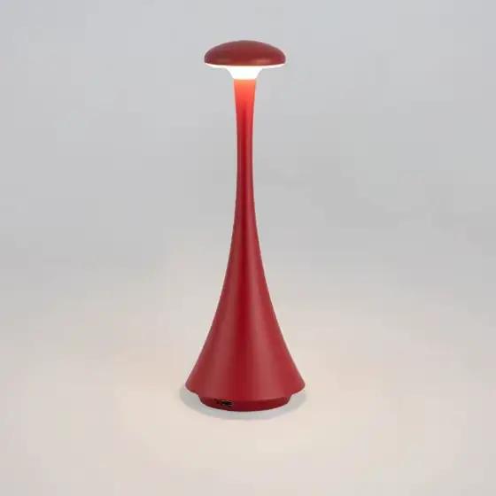 Lampe de Table champignon, veilleuse créative tactile sans fil Rechargeable USB-C pour hôtel, chambr