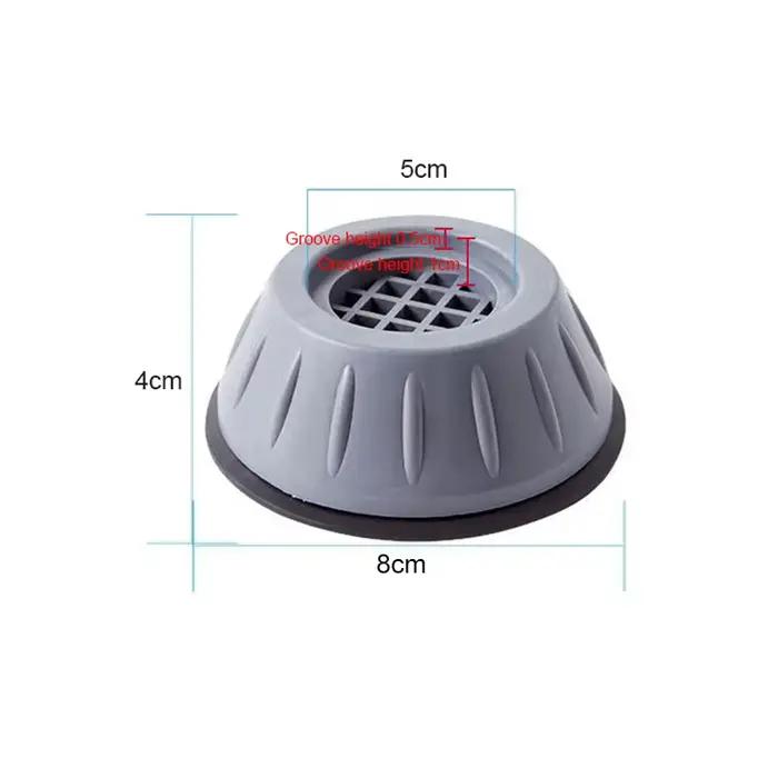 Tapis de pieds Anti-Vibration en caoutchouc, antidérapant, silencieux, universel, Machine à laver, r