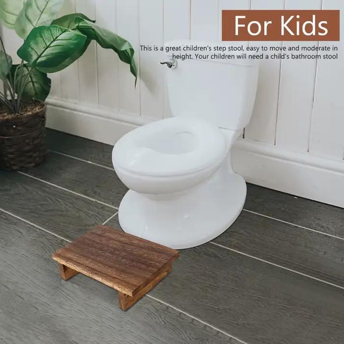Repose-pieds ergonomique en bois pour bureau, maison, chambre à coucher, salle de bain, repose-pieds