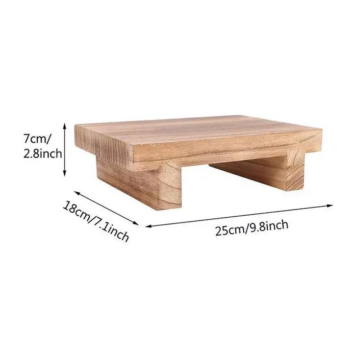Repose-pieds ergonomique en bois pour bureau, maison, chambre à coucher, salle de bain, repose-pieds
