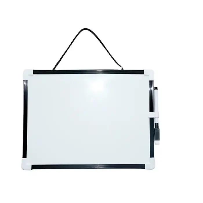 Petit tableau blanc magnétique Double face créatif, planche à dessin en métal effaçable pour enfants