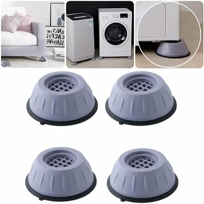 Tapis de pieds Anti-Vibration en caoutchouc, antidérapant, silencieux, universel, Machine à laver, r