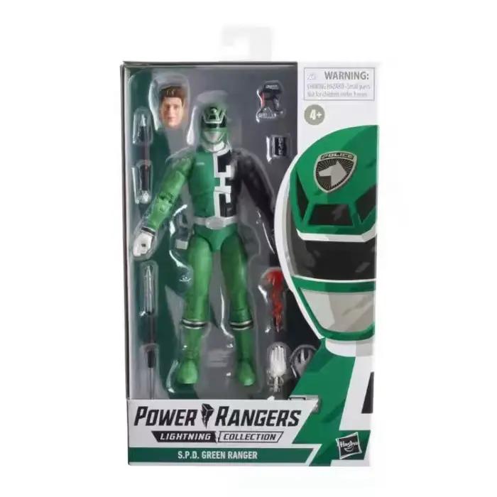 Nouvellement fabriqué, Hasbro Power Rangers Lightning Collection S.P.D. Figurine d'action Green Rang
