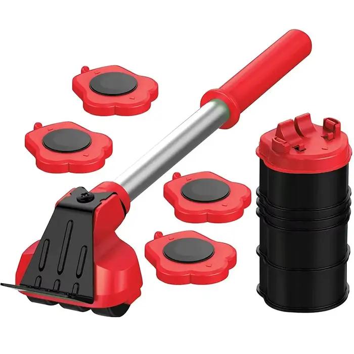 Ensemble de rouleaux de Transport mobiles pour meubles, 15 pièces, retrait, levage, ensemble d'outil
