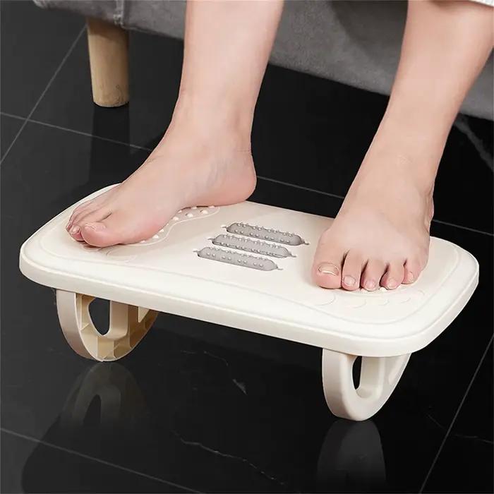 Repose-pieds portable sous le bureau, tabouret ergonomique avec rouleaux de Massage, repose-pieds po