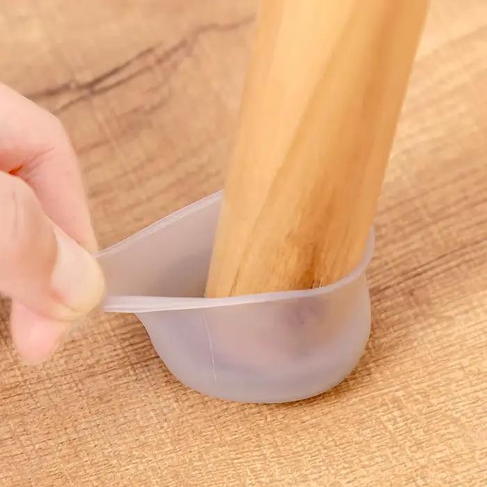 20 pièces/ensemble protecteurs de jambes de chaise de meubles, couvre-pieds de chaise en Silicone, c