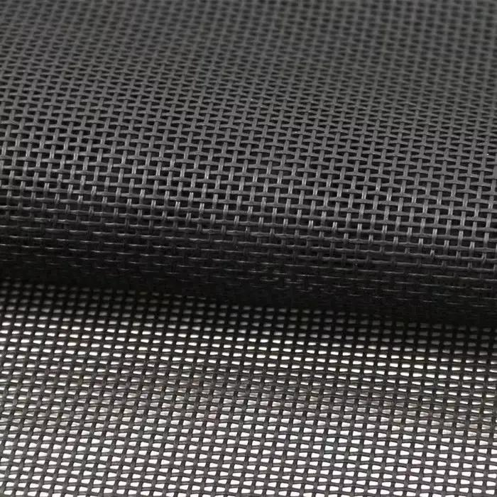 Tissu en maille textilène au mètre pour chaise de bureau, table d'extérieur, rideau pare-soleil, gri