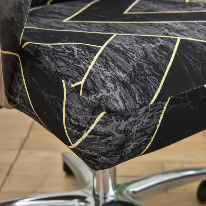 Housse de chaise de bureau rotative élastique avec dossier, étui de siège d'ordinateur Anti-sale, ho