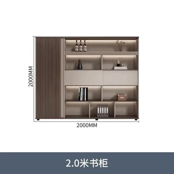 Classeur de bureau, armoire de données, bibliothèque, casier moderne Simple, combinaison gratuite, a