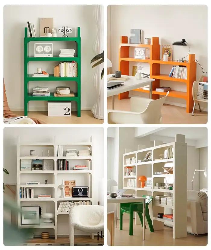Tech-Étagère de Rangement Modulaire en Plastique ABS, Meuble de Bricolage, Bibliothèque, Taille Pers
