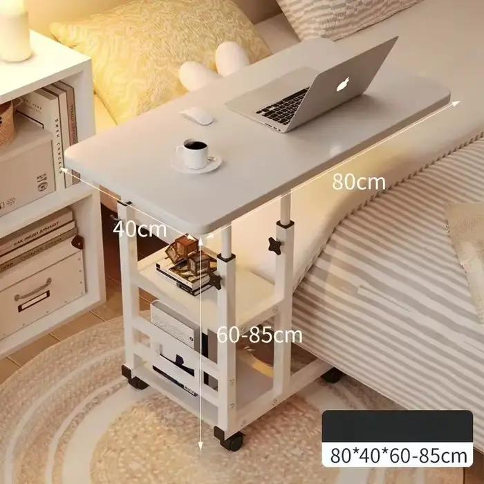 Bureau domestique à roue rotative, table de chevet, support de bureau debout réglable, support pour 