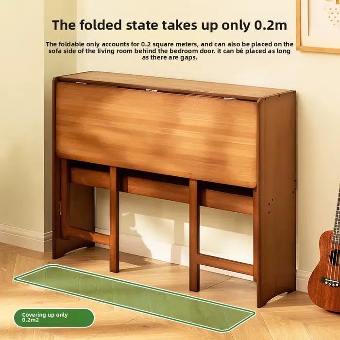 Bureau d'ordinateur pliable, bureau de maison, bureau Simple, établi de chambre à coucher, bureau d'