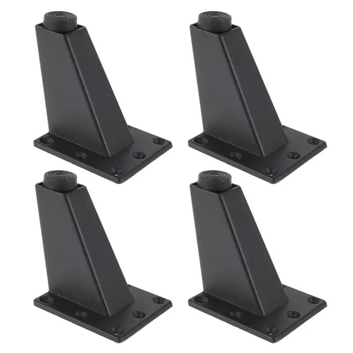 Pieds de Meuble Réglables en Métal Antidérapants, Canapé-Lit, Table, Meuble TV, Support Optique en A