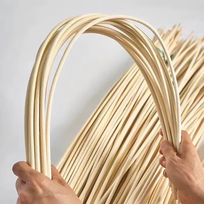 Nouveau 500g rond indonésien naturel rotin noyau canne bâton meubles de maison chaise tissage matéri
