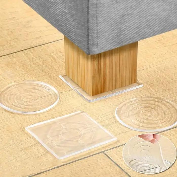 Protège-pieds Anti-Vibration en Silicone pour Machine à laver, couvre-pieds antidérapant pour chaise