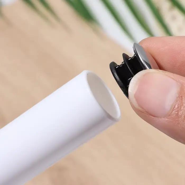 Bouchon rond de pied de meuble en acier inoxydable, 5/10 pièces, couvercle anti-poussière de Tube an