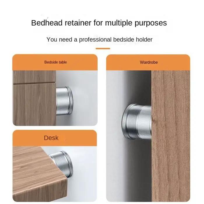 Stabilisateur de lit en alliage auto-adhésif, protection murale, support de chevet, antichoc, pieds 