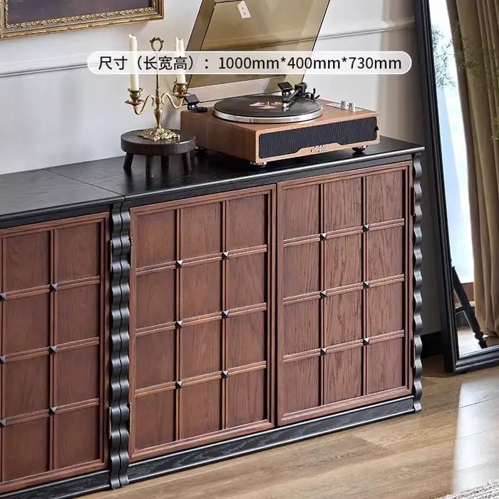 Meuble Tv moderne à la mode européen au sol meuble Tv minimaliste Unique élégant avec tiroirs Mueble