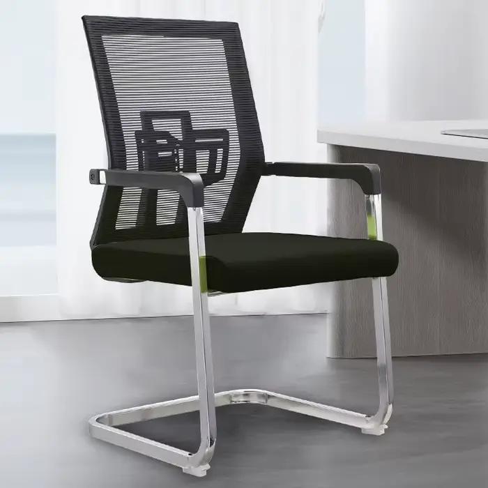 Chaise de bureau humaine arquée, confortable, sédentaire, pour ordinateur de maison, dossier, tabour