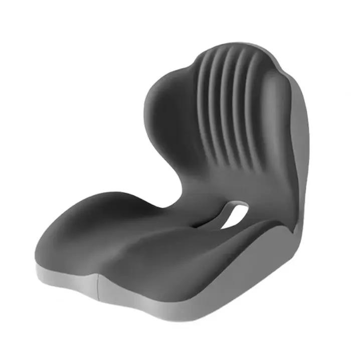 Coussin de siège ergonomique en mousse à mémoire de forme avec design en forme de L, circulation d'a