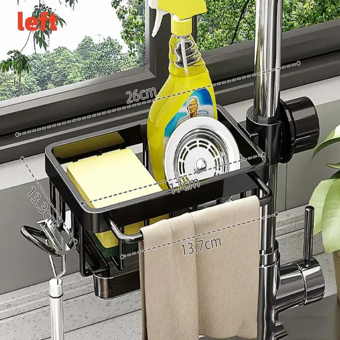 Étagères de rangement pour pomme de douche de salle de bain, support de rangement réglable pour robi