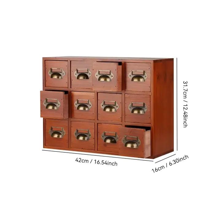 Bureau d'entrée en bois, type tiroir, rangement de clés d'entrée, décoration de salon, petite armoir