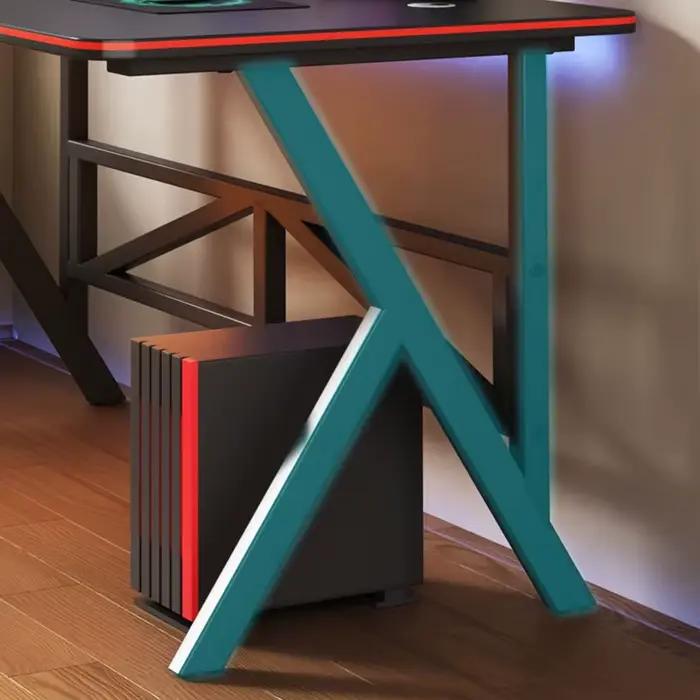 Table de jeu ergonomique bureau d'ordinateur de bureau Table d'étude jeu de luxe Table de jeu Stable