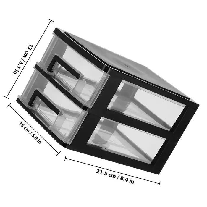 Armoire de rangement à cinq niveaux, en plastique, Type tiroir, placard, Portable, anti-poussière, o