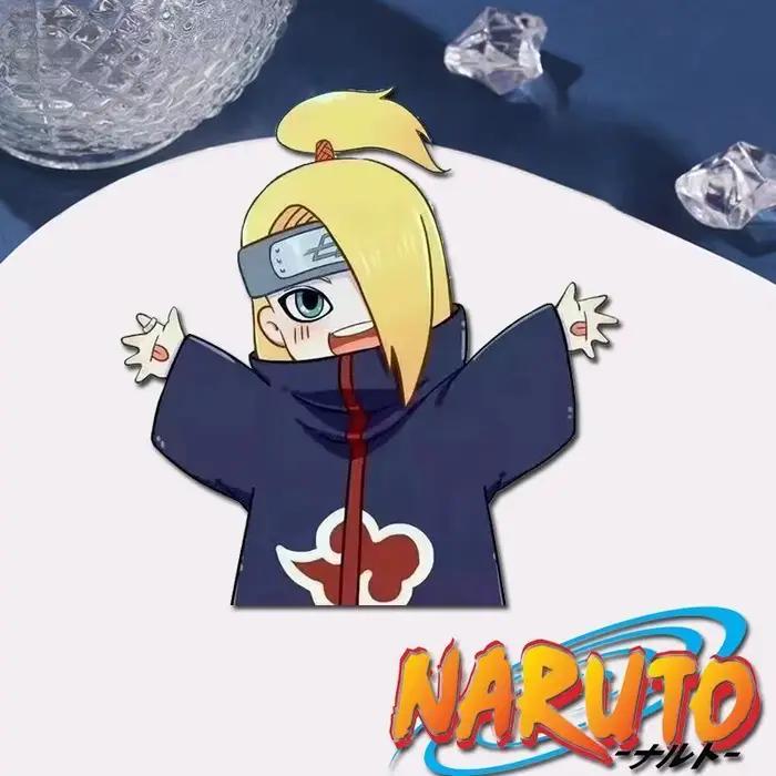 Naruto Q version dessin animé périphérique broche Akatsuki câlin acrylique badge cartable sac à cray
