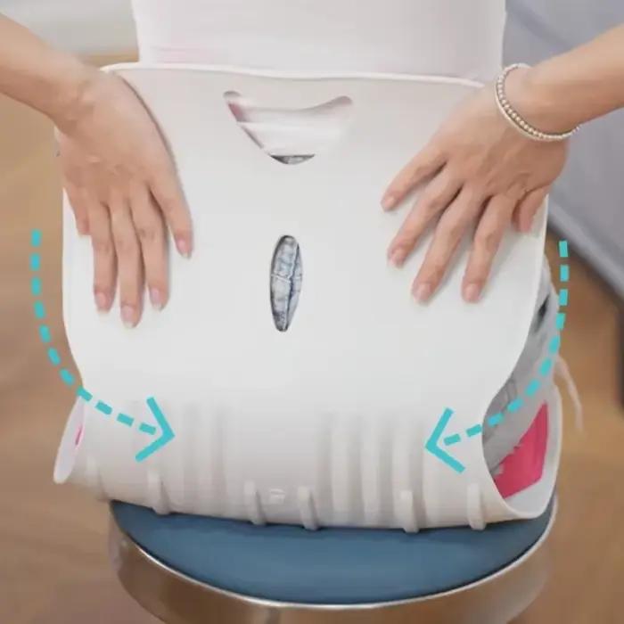 Coussin de soutien lombaire pour siège de bureau, Correction de la Posture, mousse à mémoire de form