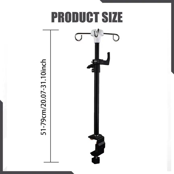IV – pince de Table télescopique mains libres, support de sac d'égouttement d'extérieur, support de 
