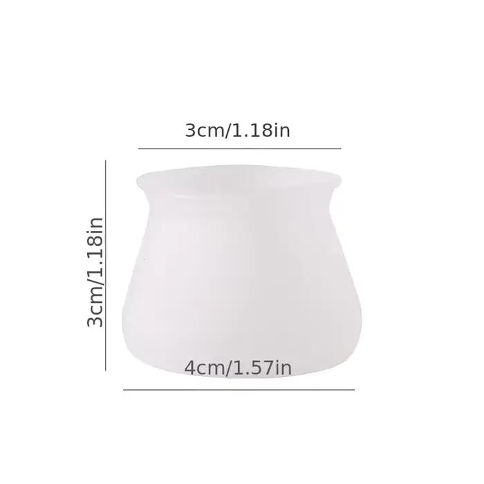 20 pièces/ensemble protecteurs de jambes de chaise de meubles, couvre-pieds de chaise en Silicone, c