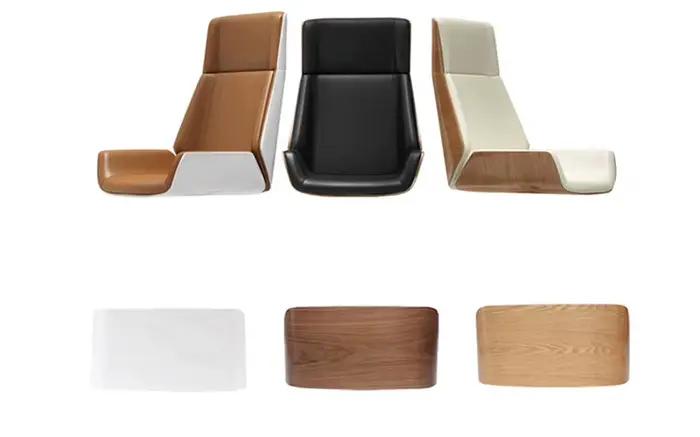 Chaises de réunion à réglage de la hauteur, chaise haute moderne, chaise de bureau inclinable pivota